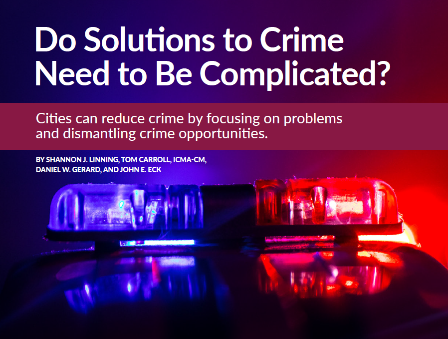 Article 1: Do Solutions to Crime Need to Be Complicated?