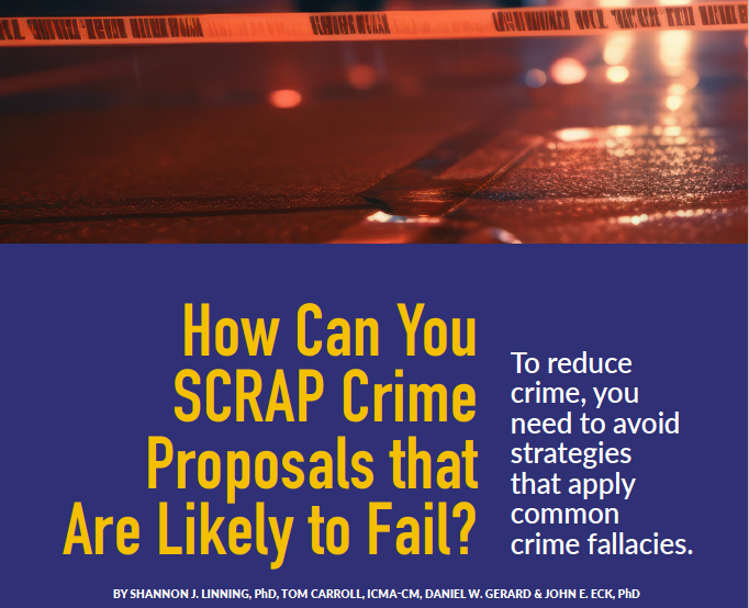 Article 6: How Can You SCRAP Crime Proposals that Are Likely to Fail?