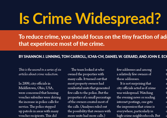 Article 2: Is Crime Widespread?